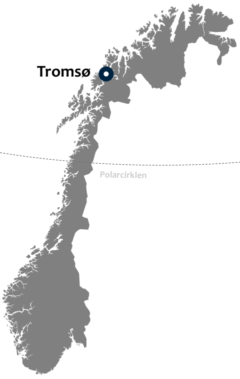 Kort: Tromsø