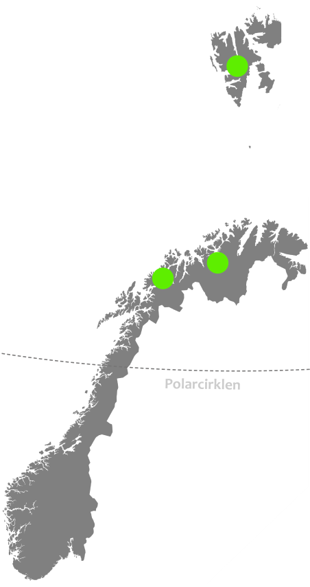 Hvor kan man opleve nordlyset? 
