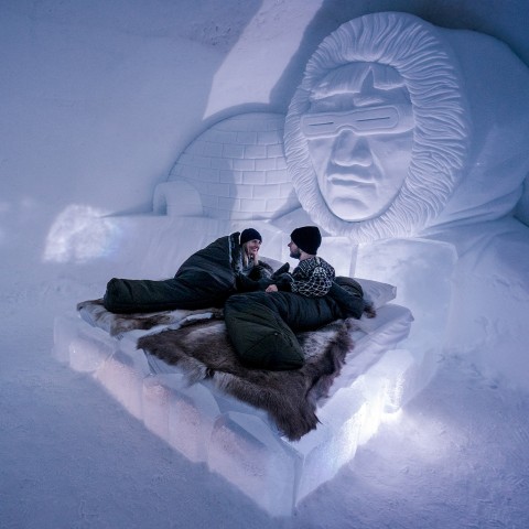 Sorrisniva Igloo Hotel - værelse