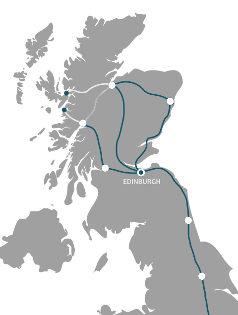 Togrejser i Skotland