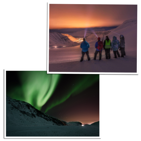 Nordlys på Svalbard
