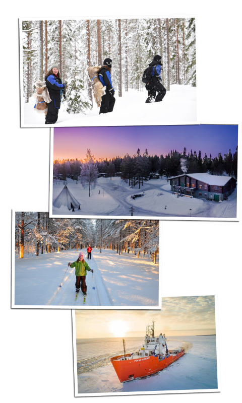 Vinterferie for hele familien i Lapland