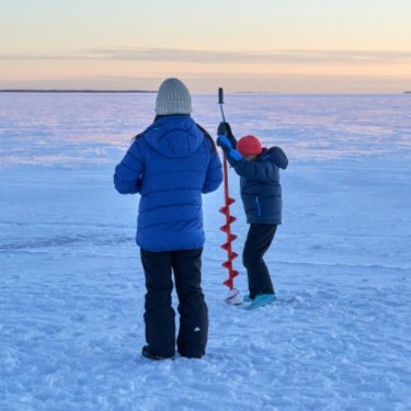Isfiskeri i Lapland Isfiskeri i Lapland