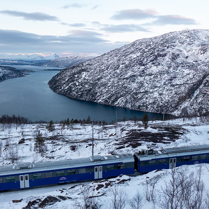 Togrejse gennem Lapland