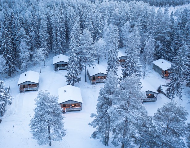 Vinter i Lapland