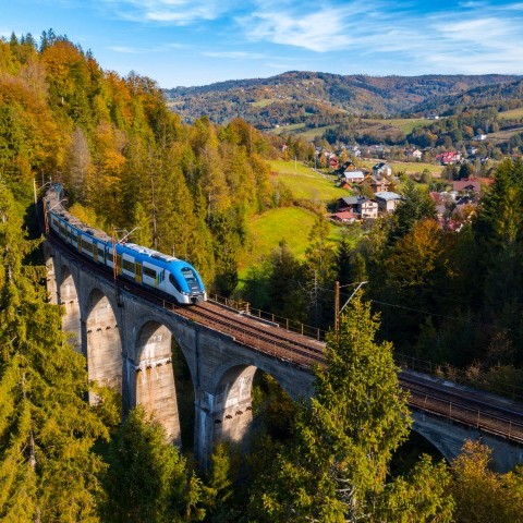 Togrejse gennem Centraleuropa: Krakow, Wien, Ljubljana og Bledsøen