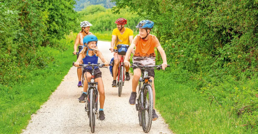 Børnevenlig cykelferie ved Bodensøen