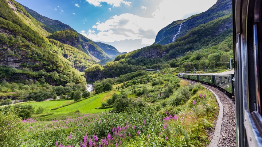 Togrejse i Norge: Oslo til Bergen