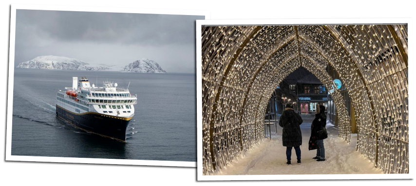 Jule- og nytårskrydstogt langs Norges kyst