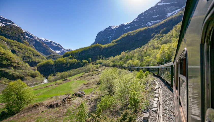 Flåmsbanen - Togrejse i Norge